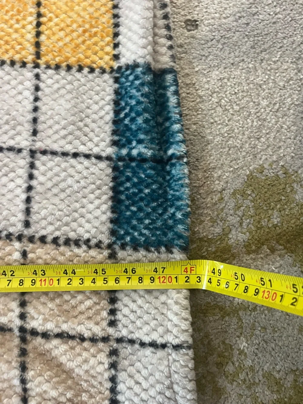 Better homes and garden plush Multi-Color Check Blanket Throw